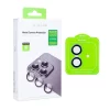 Folie iPhone 16 / iPhone 16 Plus Sticla Camera cu Rama Albastra
