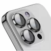 Folie iPhone 16 / iPhone 16 Plus Sticla Camera cu Rama Roz