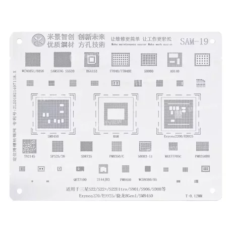 Sita BGA reballing AMAOE Samsung V18