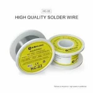 Sarma de Sudura (Cositor)  de Inalta Puritate Fara Reziduuri Mijing HC-03 (0.3mm)  50g  - 183°C