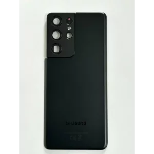 Capac Spate Samsung Galaxy S21 Ultra Black - Original Grade A (Din Dezmembrari)