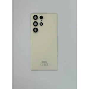 Capac Spate Samsung Galaxy S23 Ultra White - Original Grade A (Din Dezmembrari)