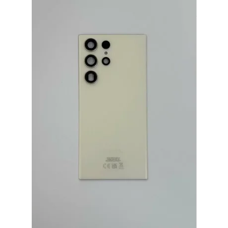 Capac Spate Samsung Galaxy S23 Ultra White - Original Grade A (Din Dezmembrari)