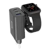 Incarcator Rixus pentru iWatch, iPhone, Airpods 43W Negru