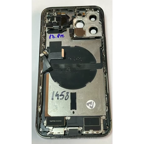 Carcasa (Body) completa iPhone 13 Pro Max Black Grade 10 (din dezmembrari)