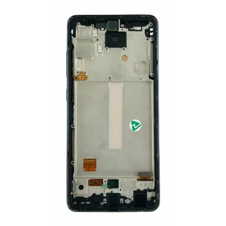 Ecran Compatibil pentru Samsung A525 4G/ A526B 5G Galaxy A52 2021 Negru OLED CU RAMA