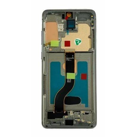 Ecran Compatibil pentru Samsung G985/ G986 Galaxy S20 Plus 4G/ 5G Cosmic Gray OLED CU RAMA