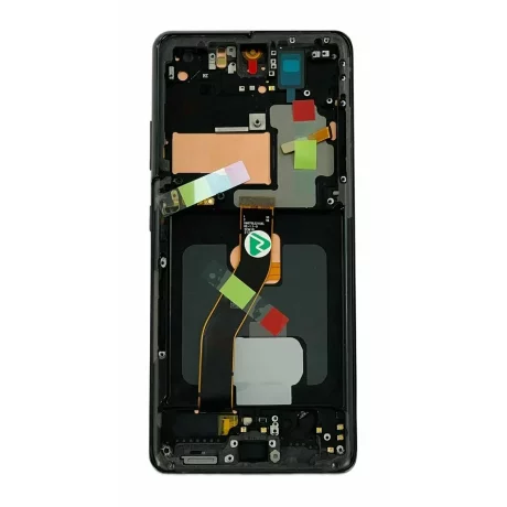 Ecran Compatibil pentru Samsung G998 Galaxy S21 Ultra 5G Phantom Black OLED CU RAMA