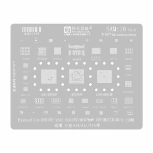Sita BGA reballing AMAOE Samsung V18