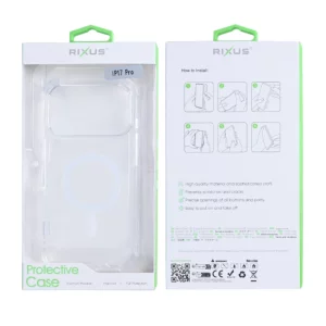 Husa iPhone 17 Pro Rixus MagSafe Transparenta