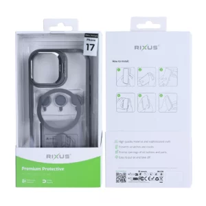 Husa iPhone 17 Rixus Magsafe Gri