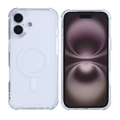 Husa iPhone 17 Rixus MagSafe Transparenta
