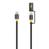 Tactical Stinger Cablu Date si Incarcare USB-C/ USB-C Negru 1.5M