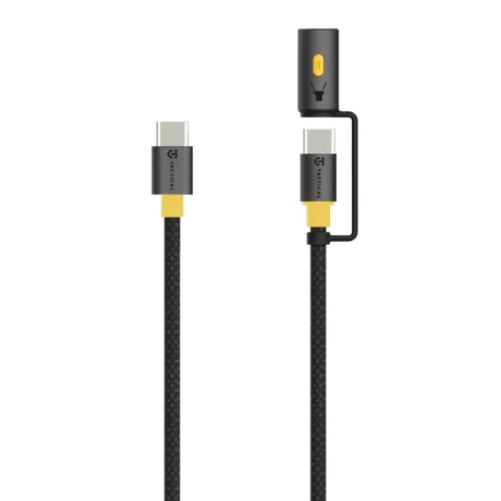 Tactical Stinger Cablu Date si Incarcare USB-C/ USB-C Negru 1.5M