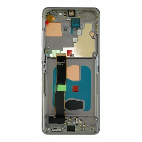 Ecran Compatibil pentru Samsung G988 Galaxy S20 Ultra 5G Cosmic Gray OLED CU RAMA