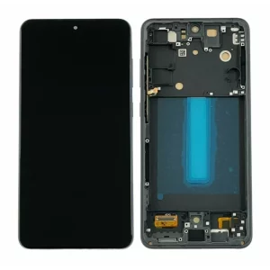 Ecran Compatibil pentru Samsung G990 Galaxy S21 FE 5G Graphite OLED CU RAMA