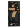 Ecran Compatibil pentru Samsung S918 Galaxy S23 Ultra 5G Phantom Black OLED CU RAMA