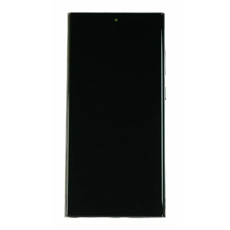 Ecran Compatibil pentru Samsung S918 Galaxy S23 Ultra 5G Phantom Black OLED CU RAMA