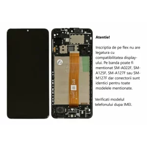 Ecran Samsung A125 Galaxy A12 2020 (Service Pack)