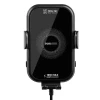 Incarcator Auto Wireless Magnetic si Suport Telefon Negru 15W Negru