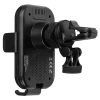 Incarcator Auto Wireless Magnetic si Suport Telefon Negru 15W Negru