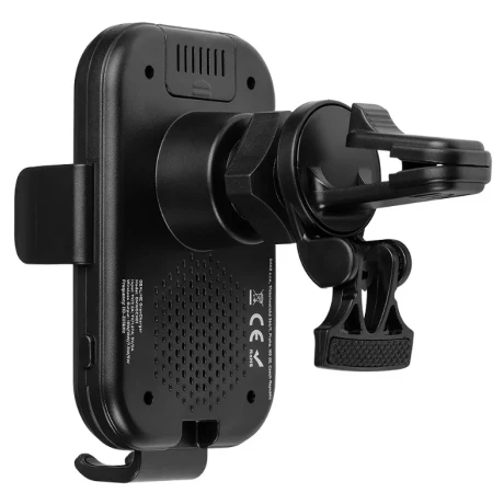 Incarcator Auto Wireless Magnetic si Suport Telefon Negru 15W Negru