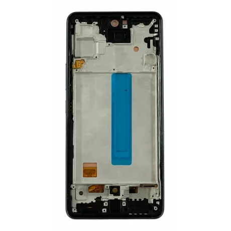 Ecran Compatibil pentru Samsung A536 Galaxy A53 5G Awesome Black (Negru) OLED CU RAMA