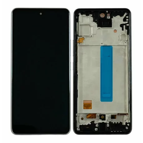Ecran Compatibil pentru Samsung A536 Galaxy A53 5G Awesome Black (Negru) OLED CU RAMA