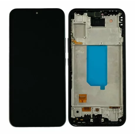Ecran Compatibil pentru Samsung A546 Galaxy A54 5G Negru OLED CU RAMA