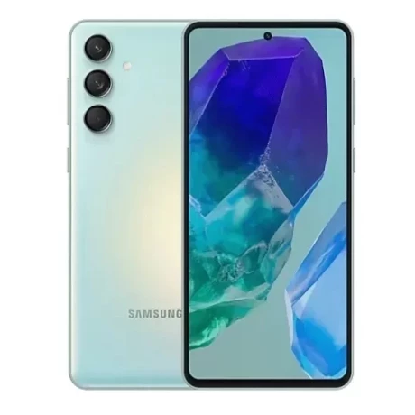 Telefon mobil Samsung Galaxy M55, 128GB, 8GB RAM, 5G, Dual Sim, Light Green