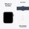 Apple Watch SE 2nd Gen 40mm LTE ,Midnight Aluminum Case with Midnight Sport Band S/M