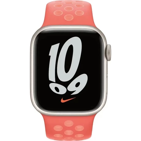 Curea Apple Watch Nike Sport Band, 41mm, Magic Ember/Crimson Bliss