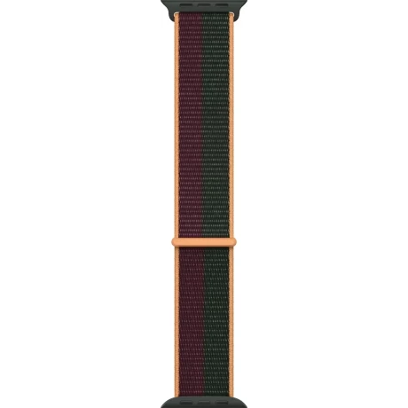 Curea Apple Watch Sport Loop, 41mm, Dark Cherry/Forest Green