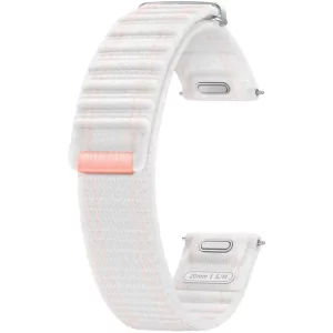 Curea Samsung Fabric Band One Click 20MM S/M Pink White