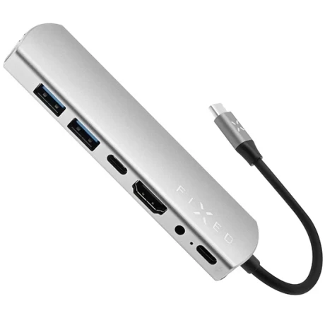 Hub Portable Fixed Usb-C 7 in 1