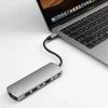 Hub Portable Fixed Usb-C 7 in 1