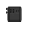Incarcator Mophie Essential 70w GaN 5 Port + AC Travel Adapter Black