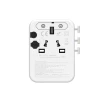 Incarcator Mophie Essential 70w GaN 5 Port + AC Travel Adapter White