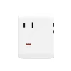 Incarcator Mophie Essential 70w GaN 5 Port + AC Travel Adapter White