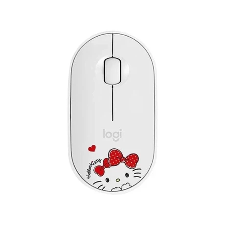 Mouse Pebble Hello Kitty M350 White