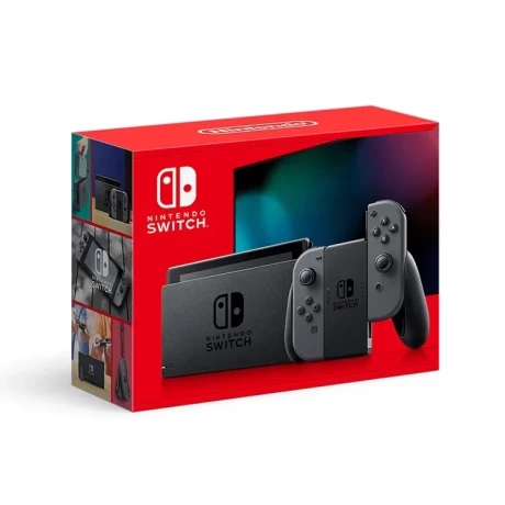 Nintendo Switch Extended Battery Grey
