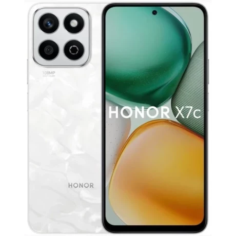Telefon mobil Honor X7c 4G 256GB, 8GB RAM Moonlight White