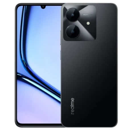 Telefon mobil Realme Note 60X, 64GB, 3GB, 4G, Dual Sim, Marble Black