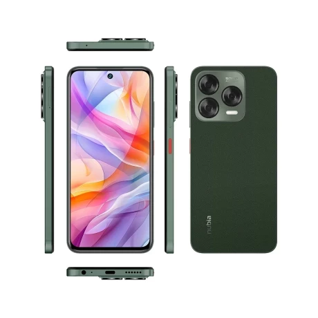 Telefon ZTE nubia V70 Design 4G, 128GB 8+8GB RAM, Jade Green