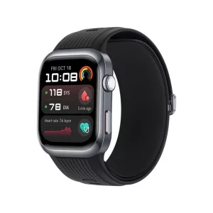 Smartwatch Huawei Watch D2, Black Aluminium, Black Fluoroelastomer Strap