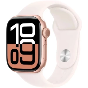 Apple Watch Aluminium Case GPS 42mm Rose Gold - Sport Band Starlight S/M