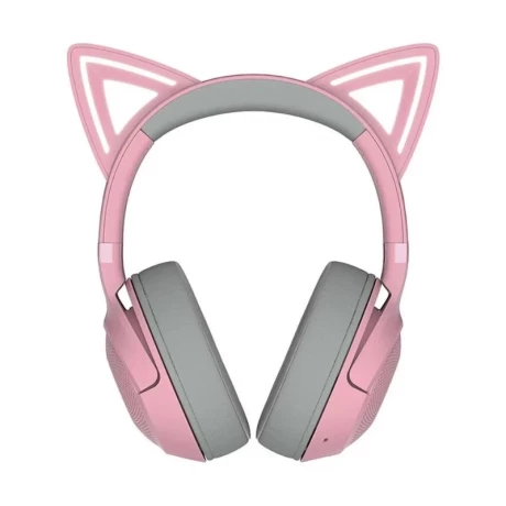 Casti Gaming Razer Kraken Kitty Edition V2 BT Quartz