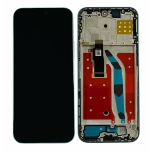 Ecran Compatibil pentru Honor X8b/ 200 Lite 5G Albastru CU RAMA