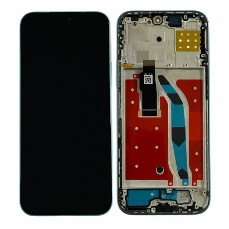 Ecran Compatibil pentru Honor X8b/ 200 Lite 5G Albastru CU RAMA