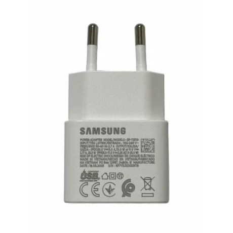 Incarcator Retea Samsung 1 x USB-C, 25W, 3A, Alb (Original)
